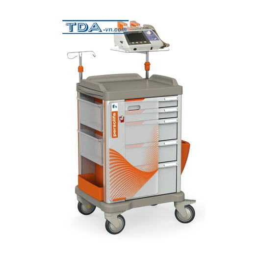 Xe đẩy đồ cấp cứu CARETEK MODEL: PL40C5